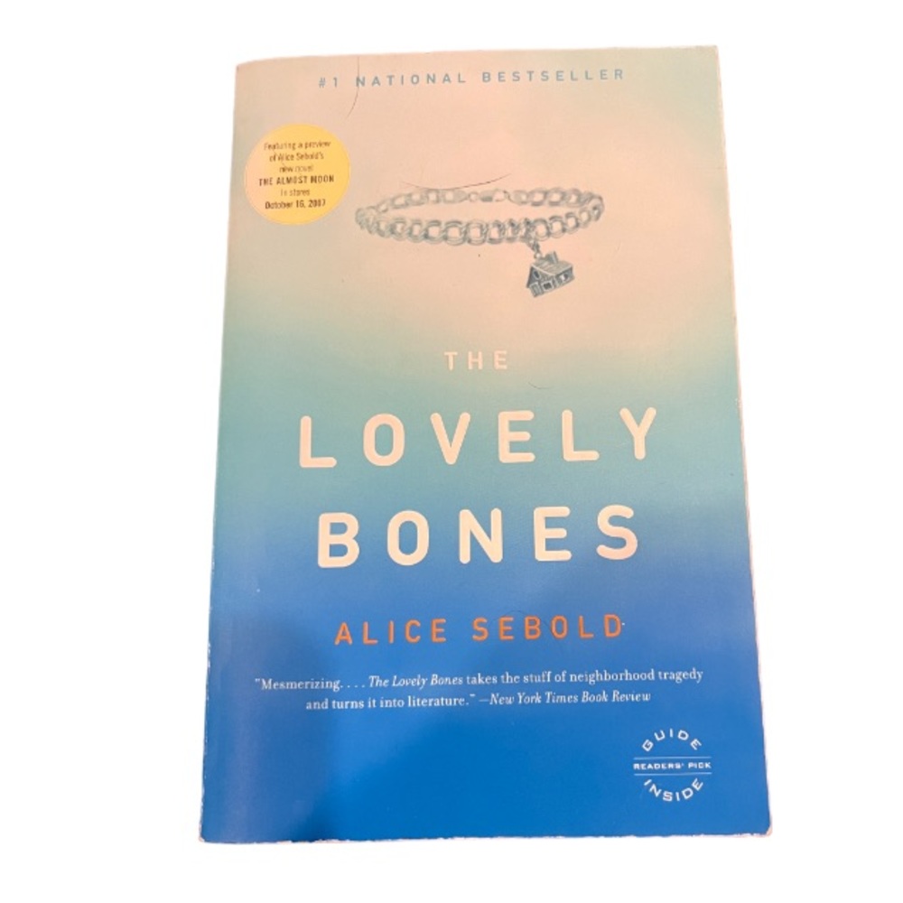 The Lovely Bones by Alice Sebold paperback book